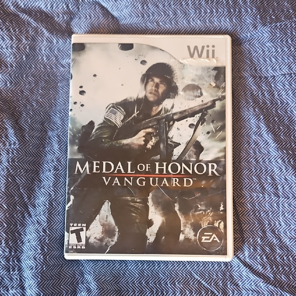 Nintendo Wii Medal of Honor Vanguard - Black and White